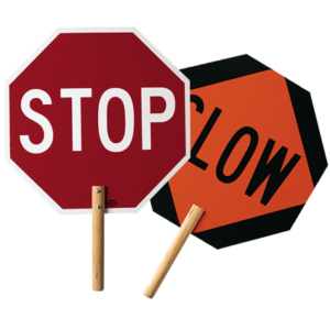 Stop/Slow Paddles - 18" x 18"