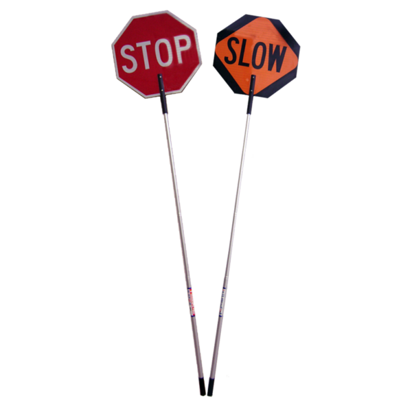 Stop/Slow Paddles - 24" x 24"