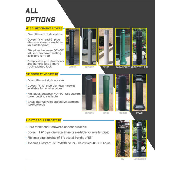 Decorative Bollard Covers - Image 20