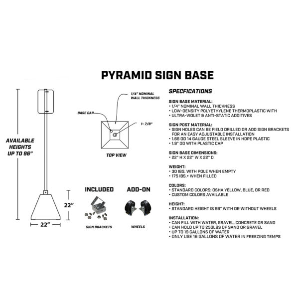 Pyramid Sign Base - Image 5